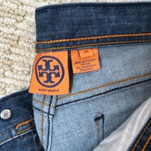 Tory Burch women’s denim 28 Bootcut Excellent Like New